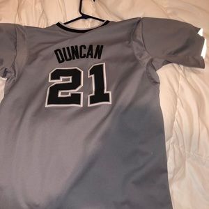 Tim Duncan Spurs Jersey kids XL